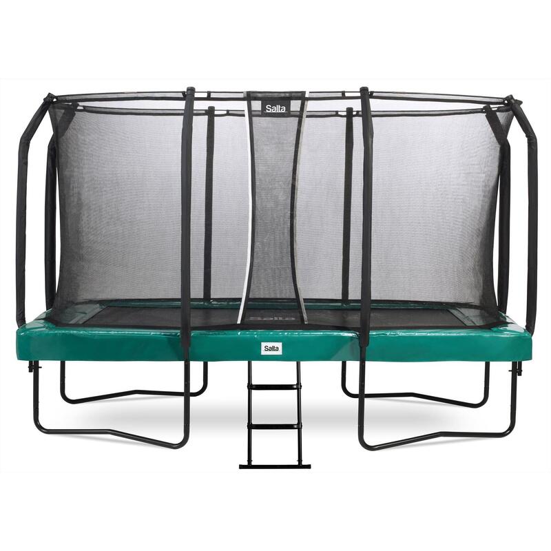 Trampoline - First Class - 427 x 244 cm - Rechthoekig Groen