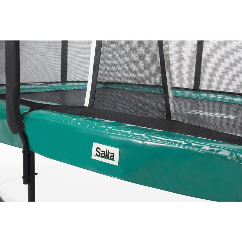 Trampoline - First Class - 427 x 244 cm - Rectangulaire Vert