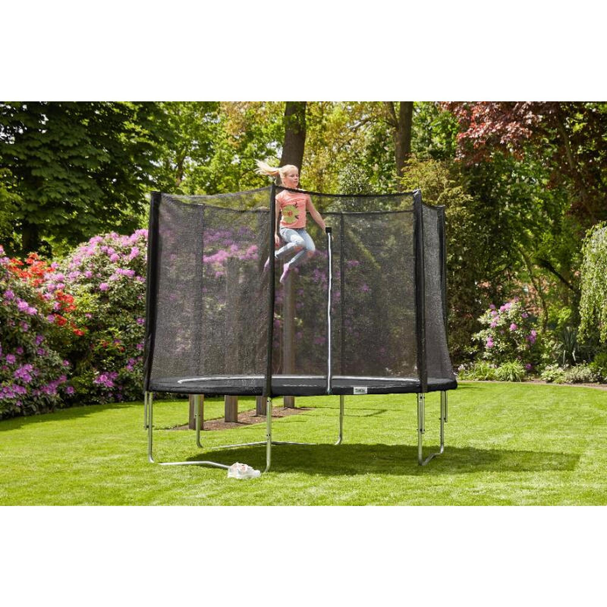 Trampoline - Combo - 183 cm - Rond Zwart