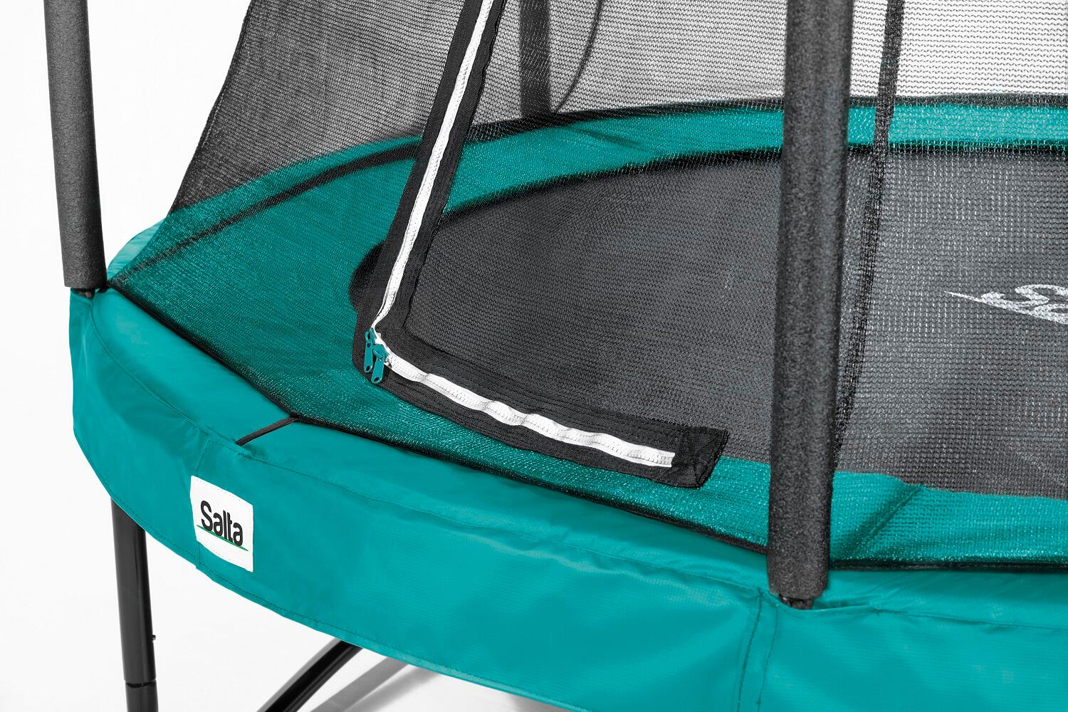 Trampoline - Comfort Edition - 153 cm - Rond Groen 2/7