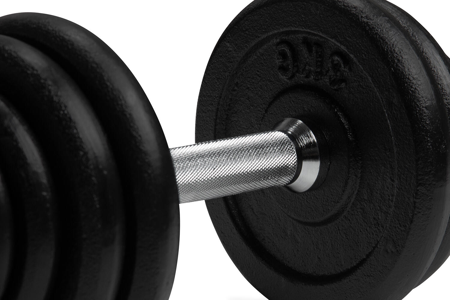 Verstelbare Dumbbellset Pro - Halterset - Gietijzer - 1 x 15 kg 2/6