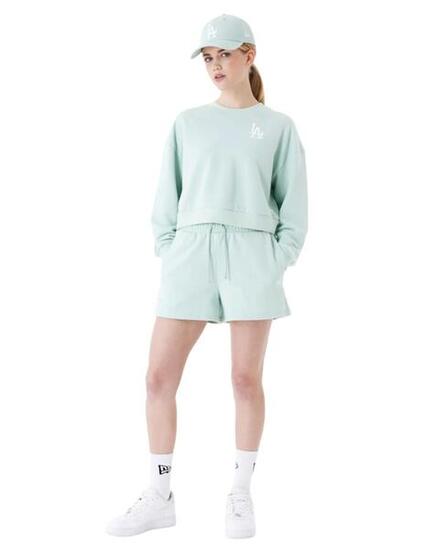 Felpa con cappuccio New Era Dodgers MLB verde.