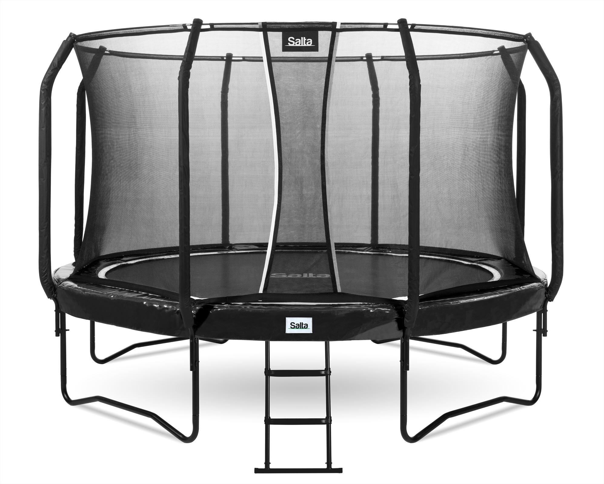 SALTA Trampoline - First Class - 251 cm - Rond Zwart