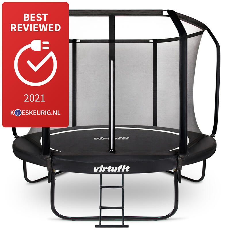 Trampoline Premium avec Filet de Sécurité - Rond - 251 cm