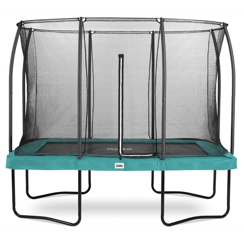 Trampoline - Comfort Edition - 305 x 214 cm - Rectangulaire Vert