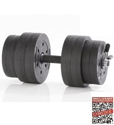 Active Verstellbares Hantelset Vinyl 15 kg