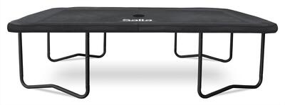 Trampoline beschermhoes - afdekhoes - 153 x 213 cm - zwart