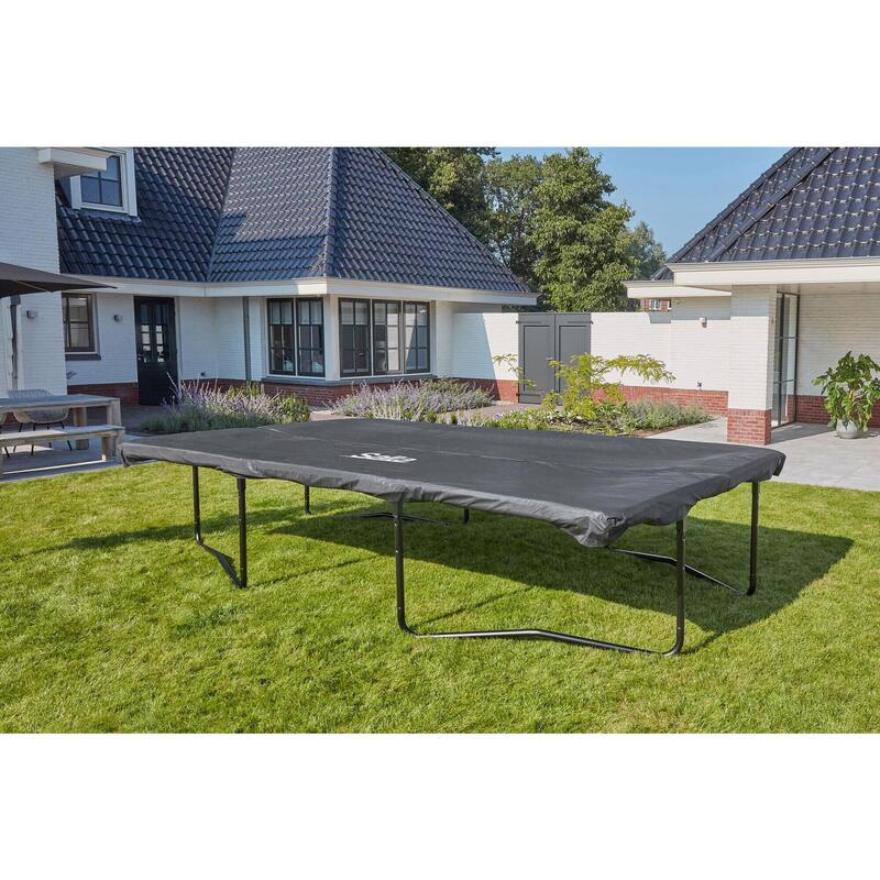 Trampoline beschermhoes - Afdekhoes - 244 x 427 cm - Zwart