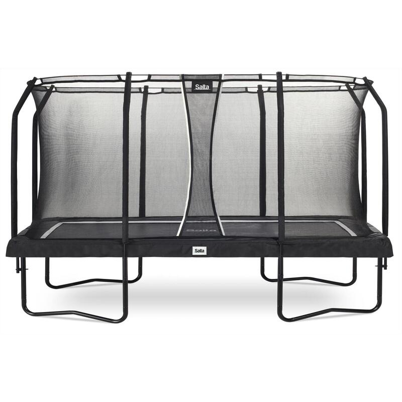 Trampoline - Premium Black Edition - 396 x 244 cm - Rechthoekig Zwart