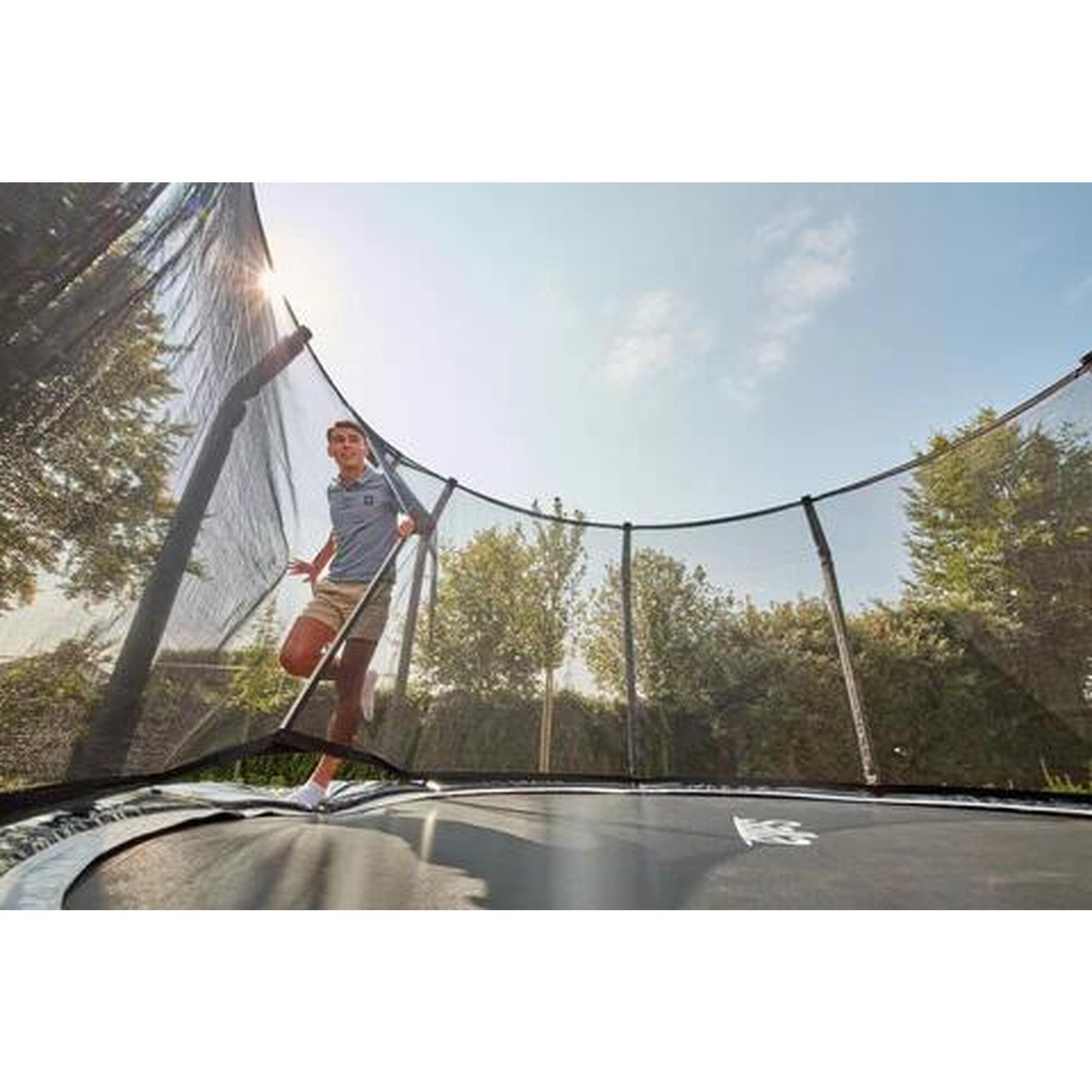 Trampoline - First Class - 366 cm - Rond Noir