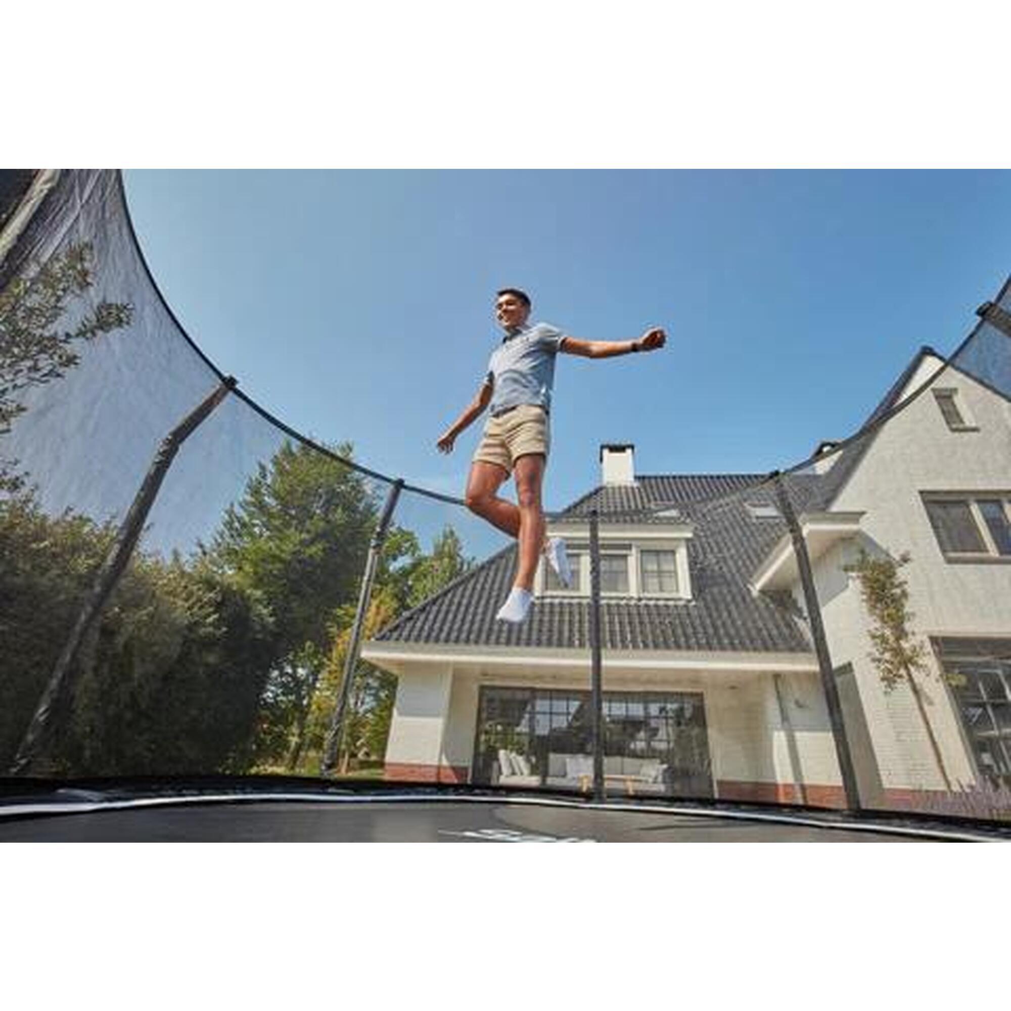 Trampoline - First Class - 366 cm - Rond Noir