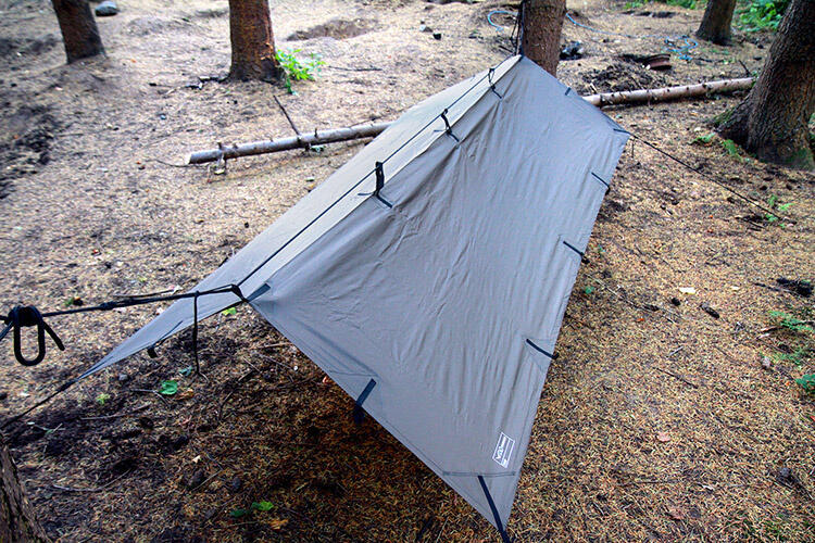 DD Hammocks Superlight Tarp S – Olive Green 5/6