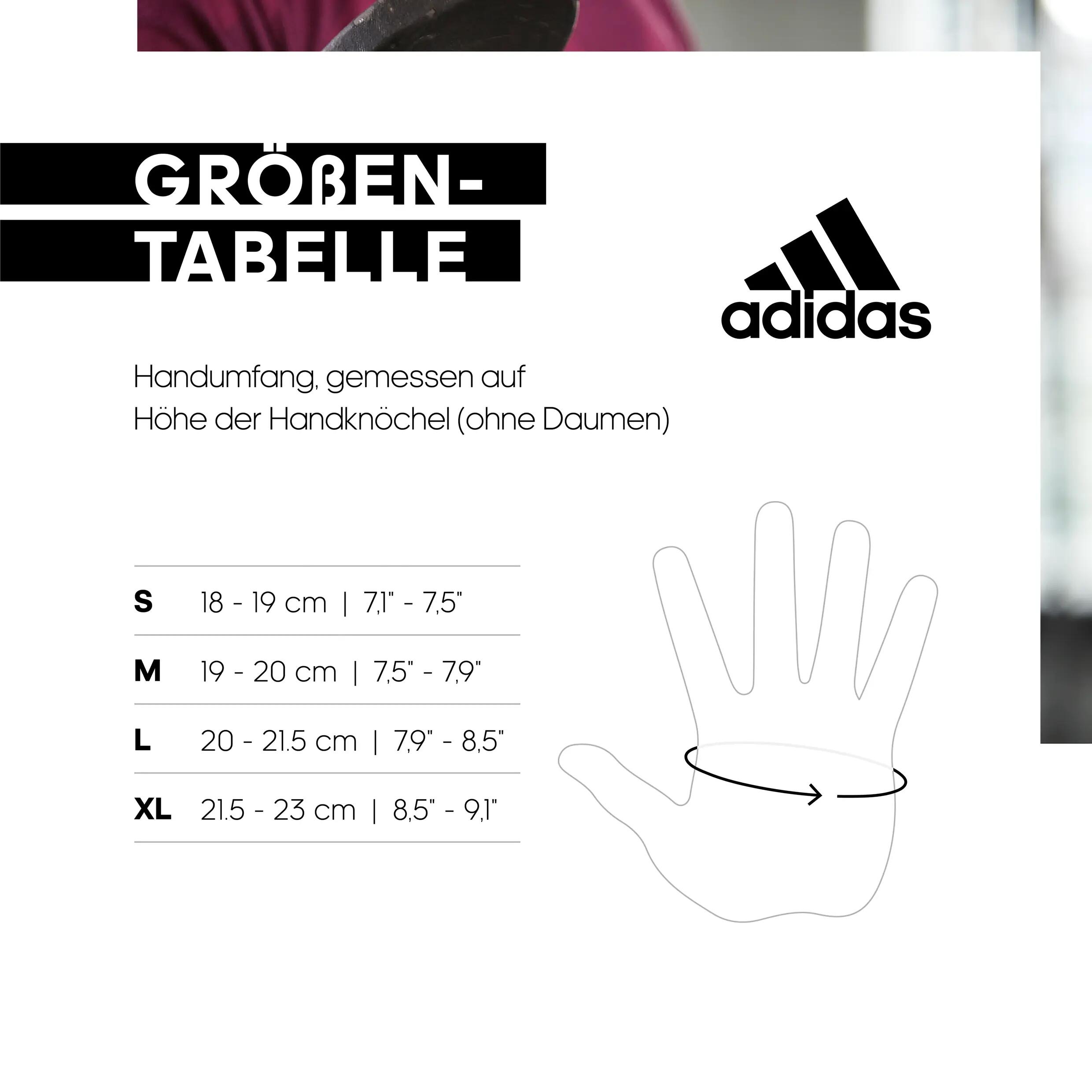 Gants ajustables Essential - Blanc/L 6/7