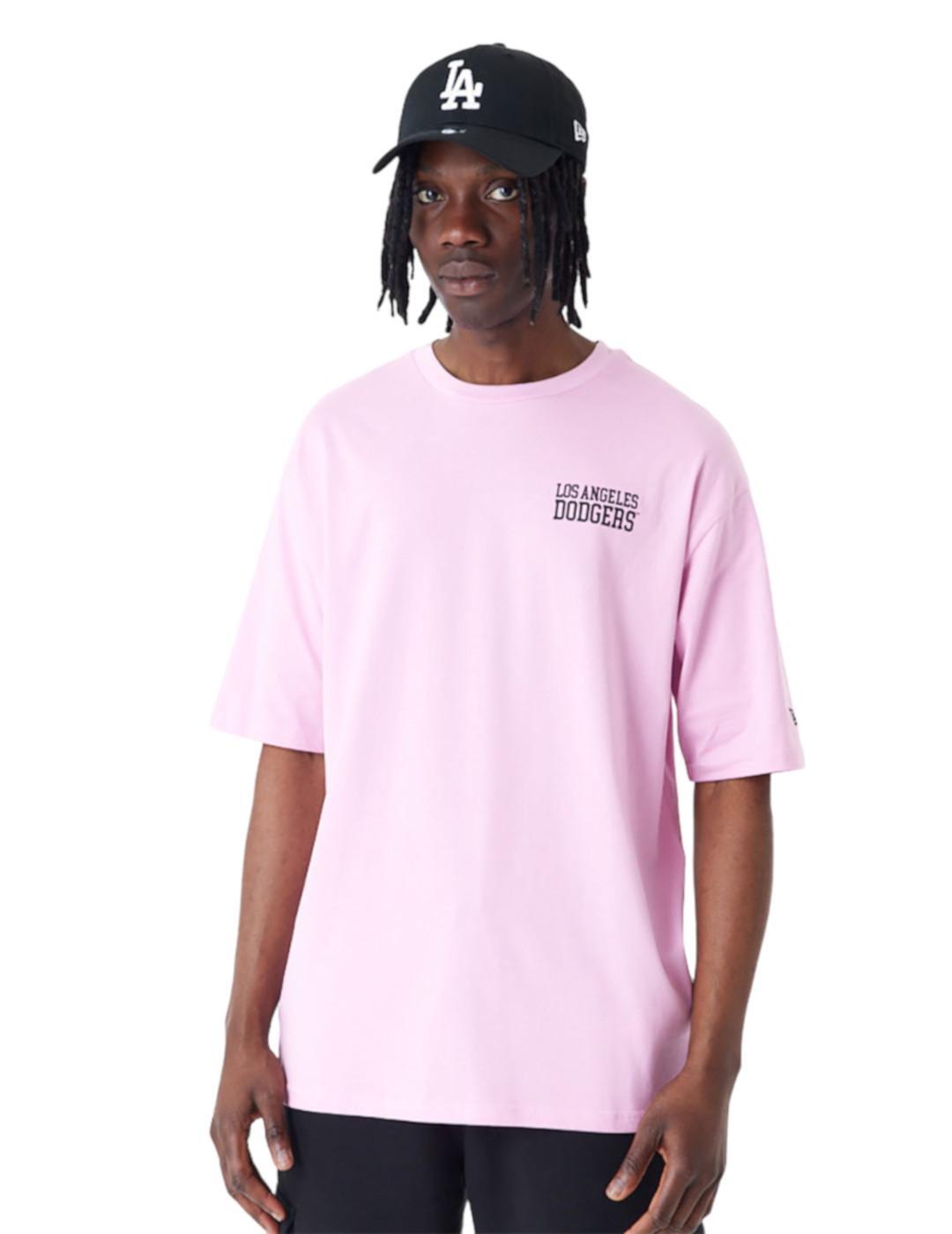 T-shirts pour hommes New era Rose 1/3