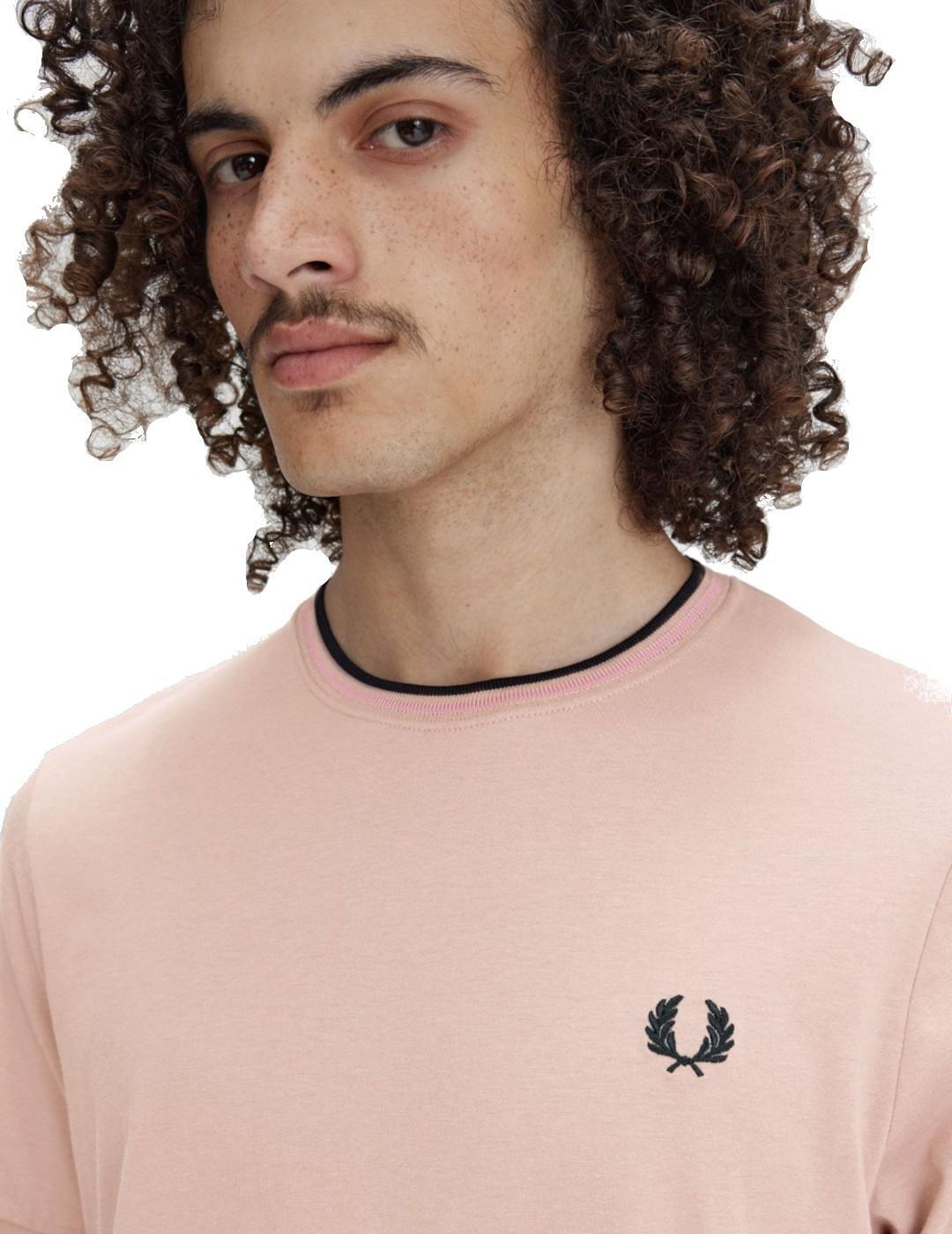 T-shirt Fred perry modèle M1588U89 pour homme 3/3