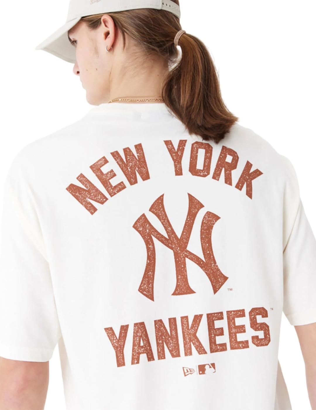 Maglietta da uomo New era New york yankees Bianca 5/5