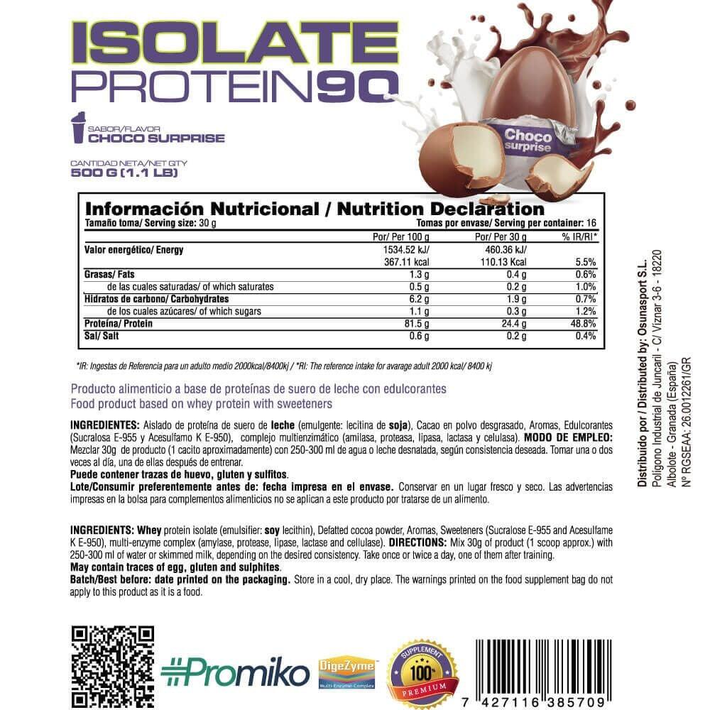 Isolate 90 CFM - 500 g Nuevo Huevo de Chocolate de MASmusculo 4/4