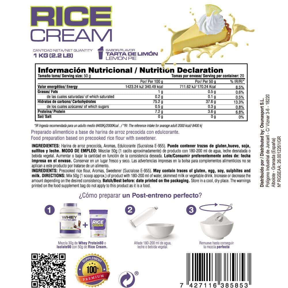 Rice Cream (Crème de Riz) - 1kg Gâteau au citron de MASmusculo 6/6