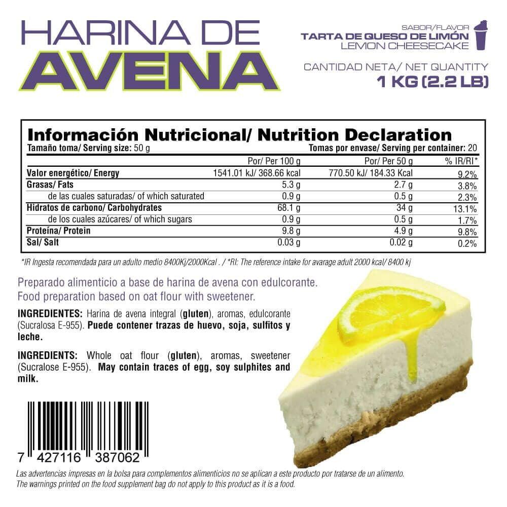 Oat meal - 1kg Gateau au Fromage et citron de MASmusculo 6/6