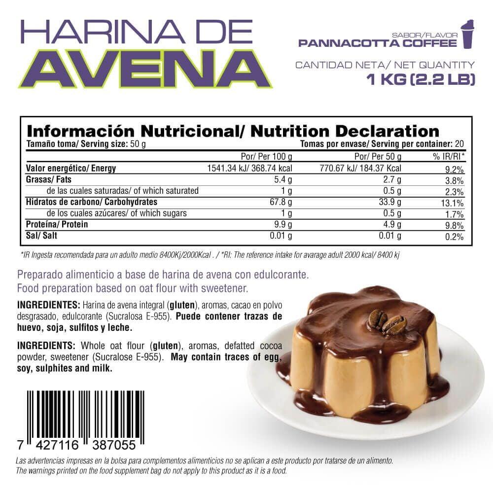 Harina de Avena - 1Kg Panna cotta MASMUSCULO 6/6