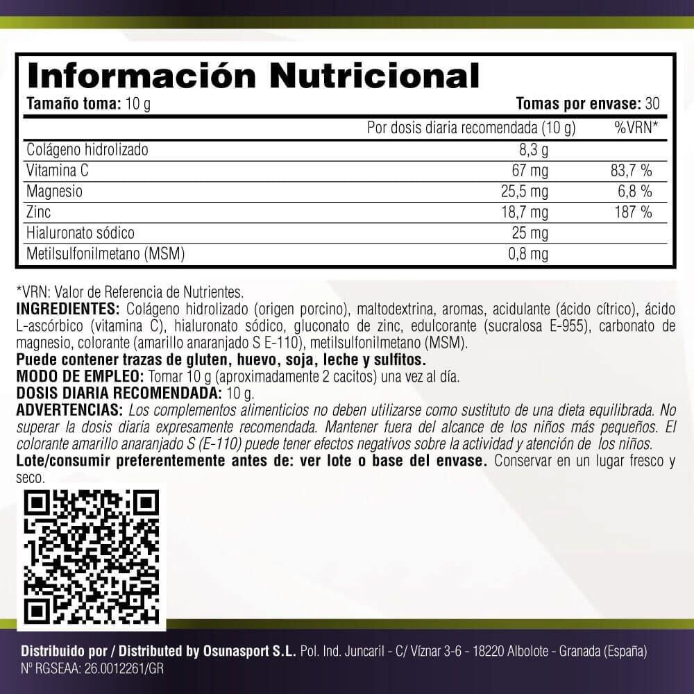 Collageen met MSM en vitamine C - 300 g Mandarina MM Supplements 4/4