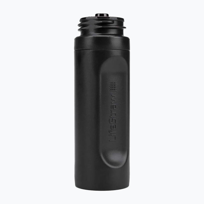 Sistem de filtrare apă drumeție Filtr Lifestraw Peak Series, Negru