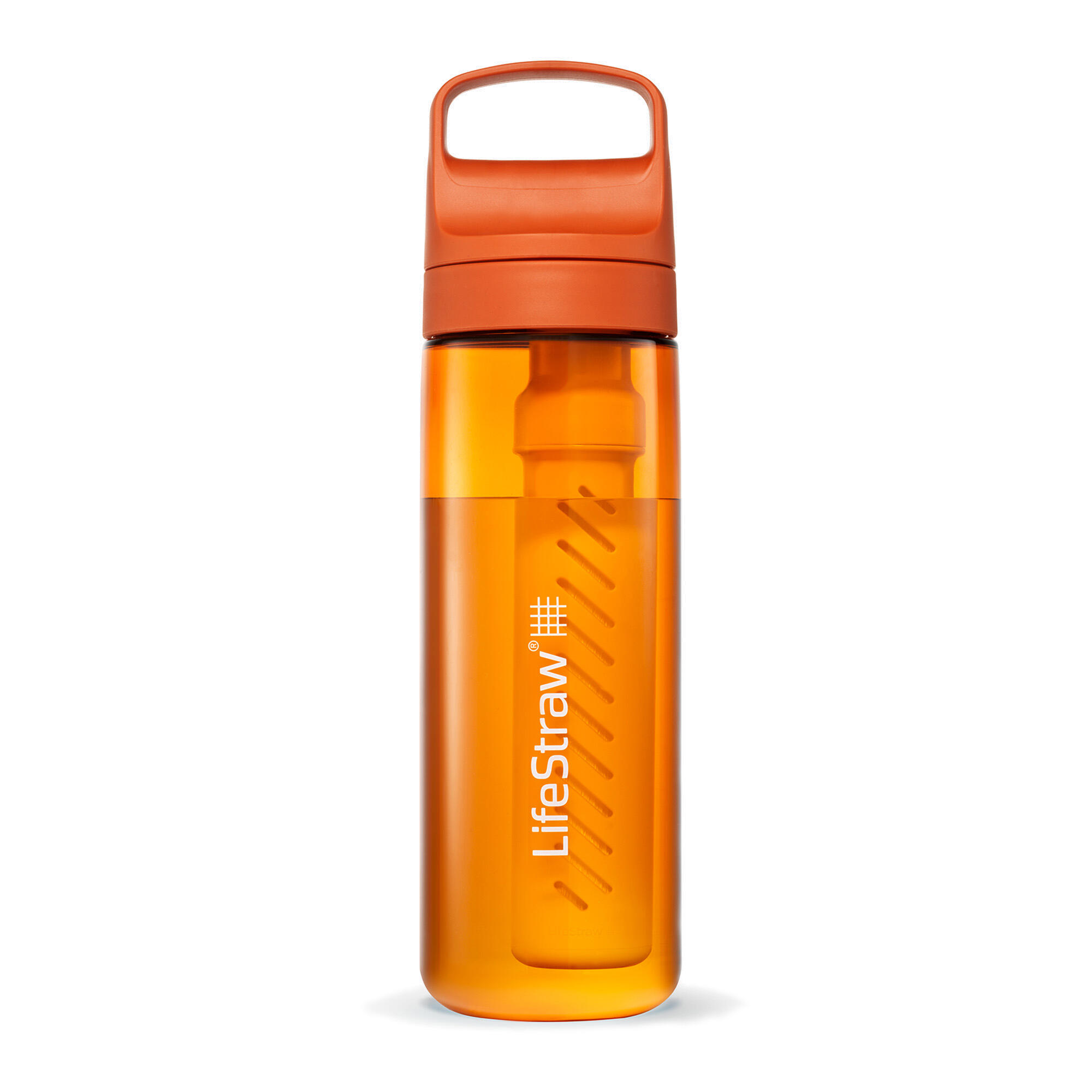 Lifestraw - Bouteille De Voyage Lifestraw Go 2.0 Avec Filtre - Gourde - Orange - 650 Ml - Decathlon