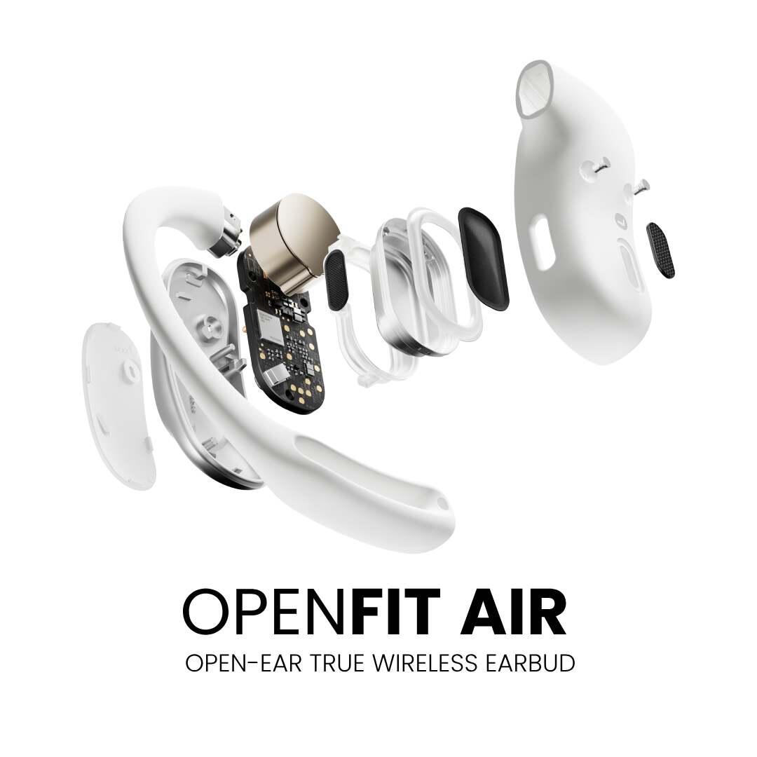 新品未使用 shokz  OpenFit-Air White Shokz OpenFit Air Wireless Headphones in White