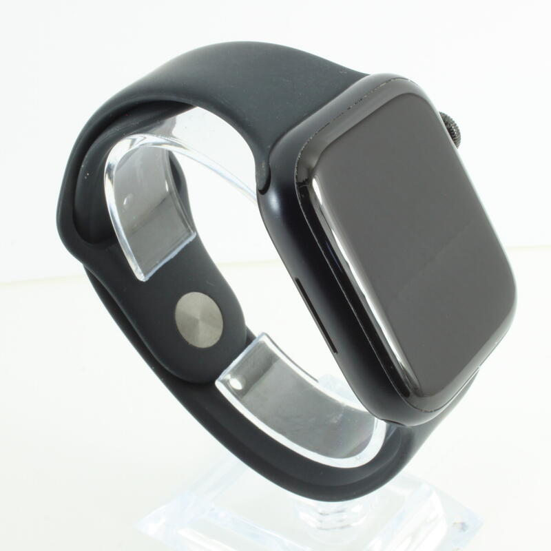 Refurbished - Apple Watch Series 7 45mm GPS+Cellular Alu Minuit/Sportband - Goed