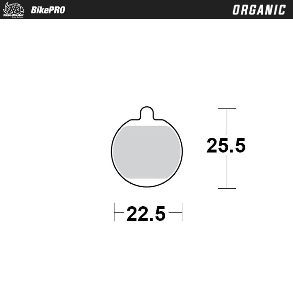Pastiglie Freno Bici Organic con mescola in resina - Joytech MDS5 2/4