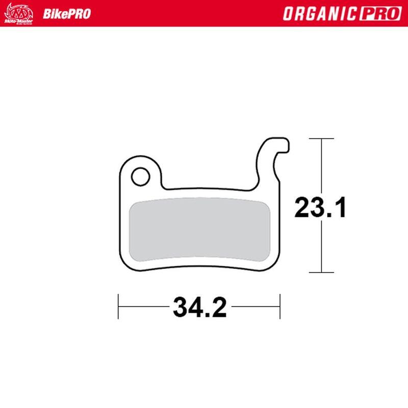 Pastillas de freno Bici Shimano Tipo A OrganicPro uso profesional