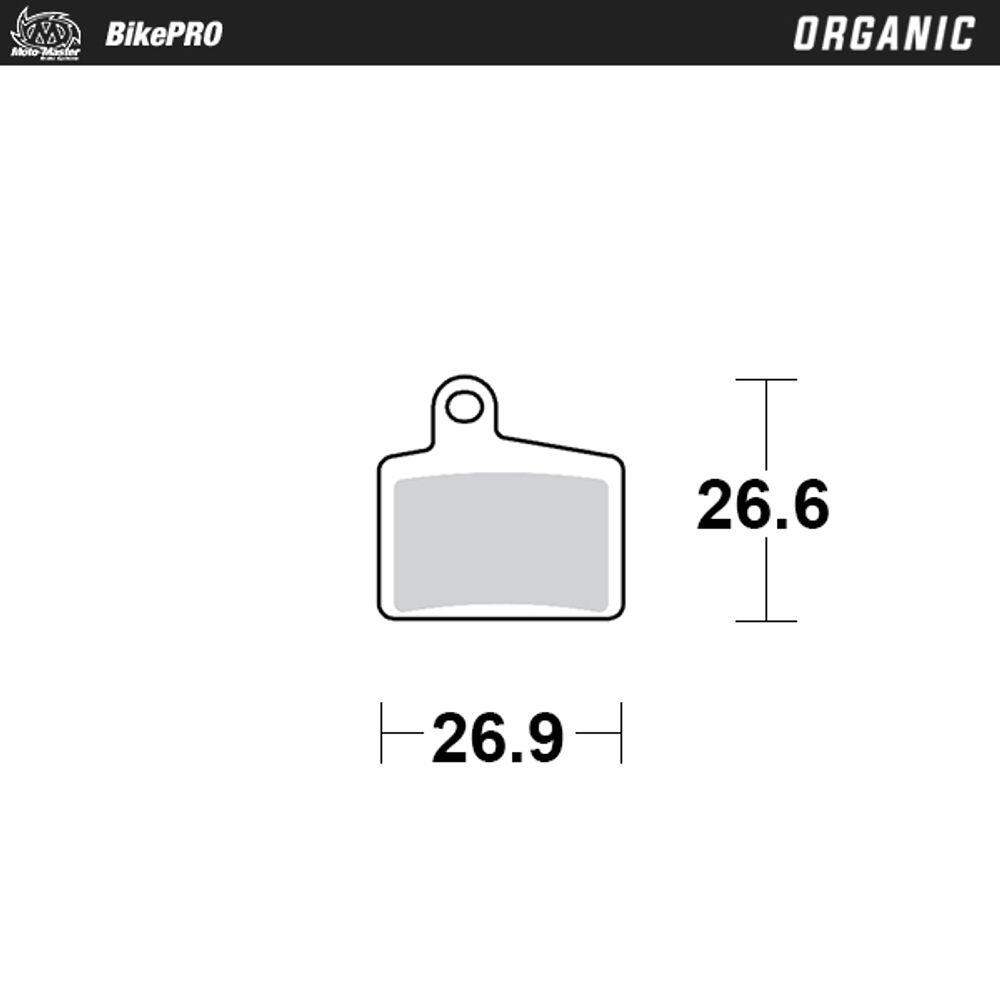 Pastillas de freno para bicicleta Organic  - Hayes Stroker Ryde, Dyno 2/4