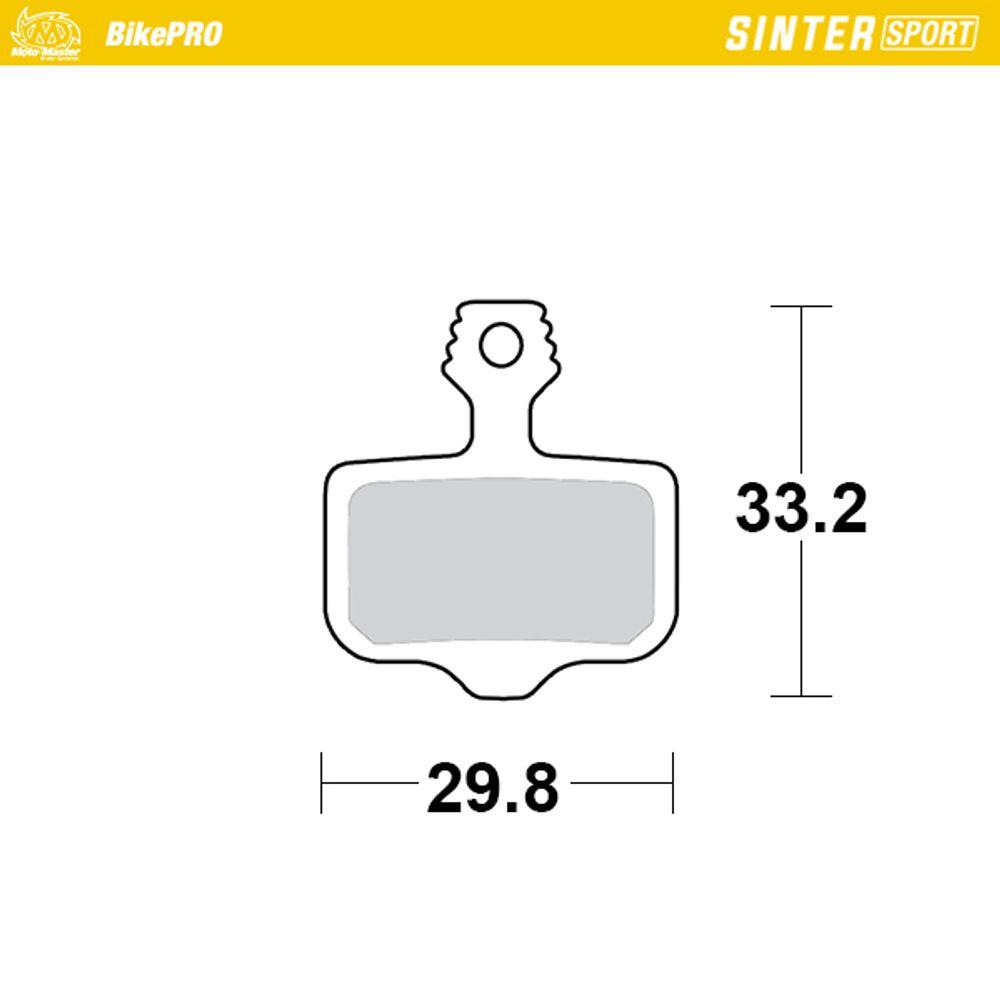 Pastiglie Freno Bici SinterSport ottime sul bagnato - Avid 2-piston 2/4