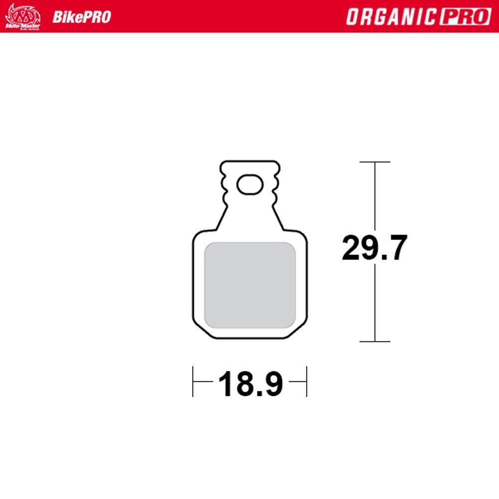 OrganicPro-fietsremblokken, ideaal voor professioneel gebruik - Magura MT 5, 7 2/4