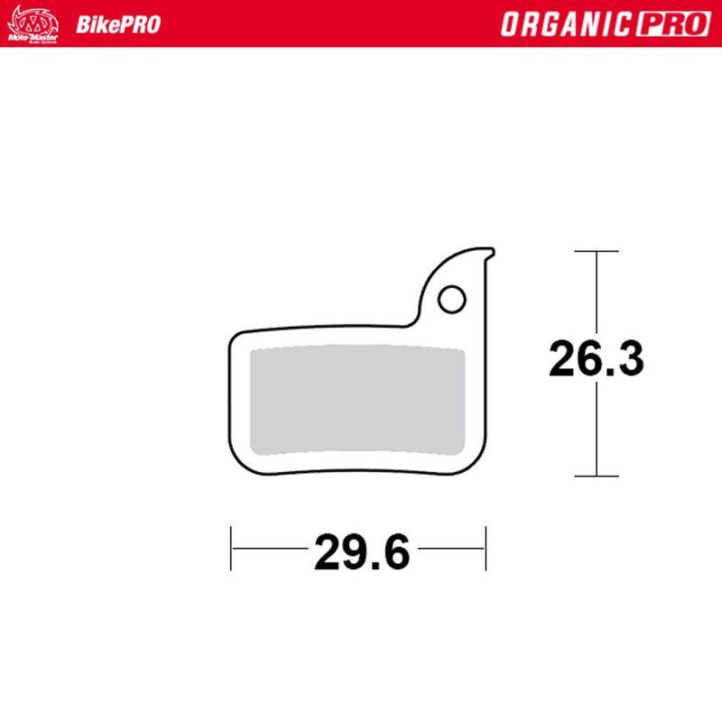 Pastillas de Freno OrganicPro para bicicletas uso profesional