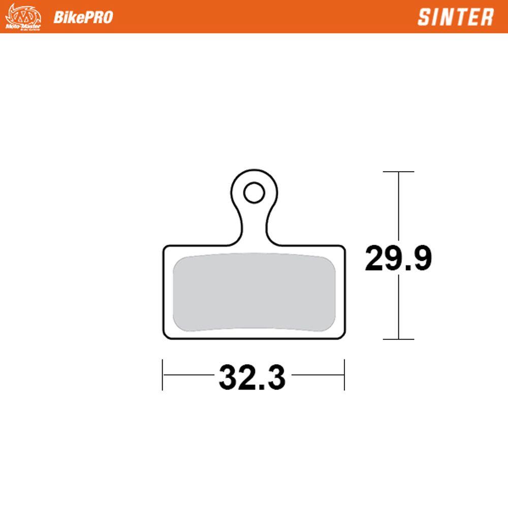 Sinterbremsbeläge für Fahrräder, ideal für Fahrräder/E-Bikes – Shimano G-Typ 2/4