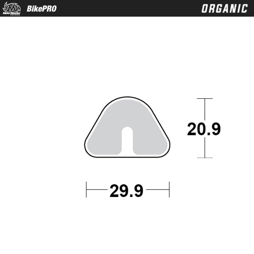 Pastillas de freno  orgánicas con mezcla de resina - Diatech Twin cam 2/4