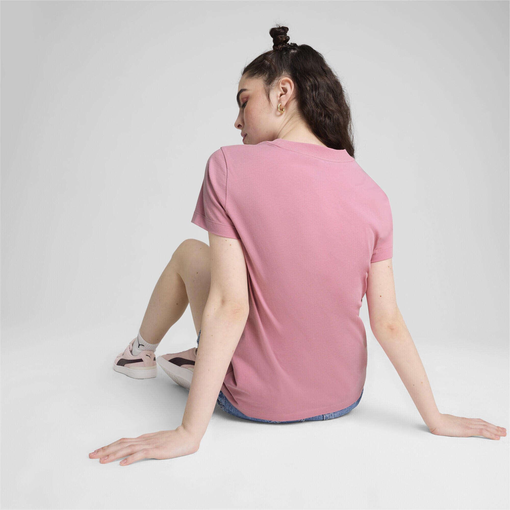 T-shirt à imprimés PUMA SQUAD Femme PUMA Mauved Out Pink 4/7