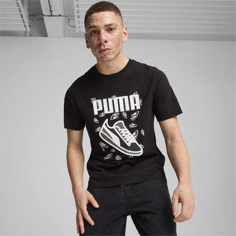 GRAPHICS Sneaker T-shirt voor heren PUMA Black