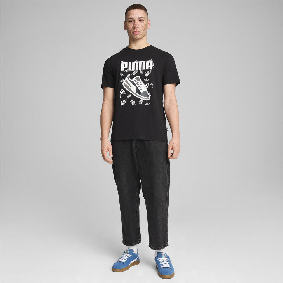 Męska koszulka GRAPHICS Sneaker PUMA Black