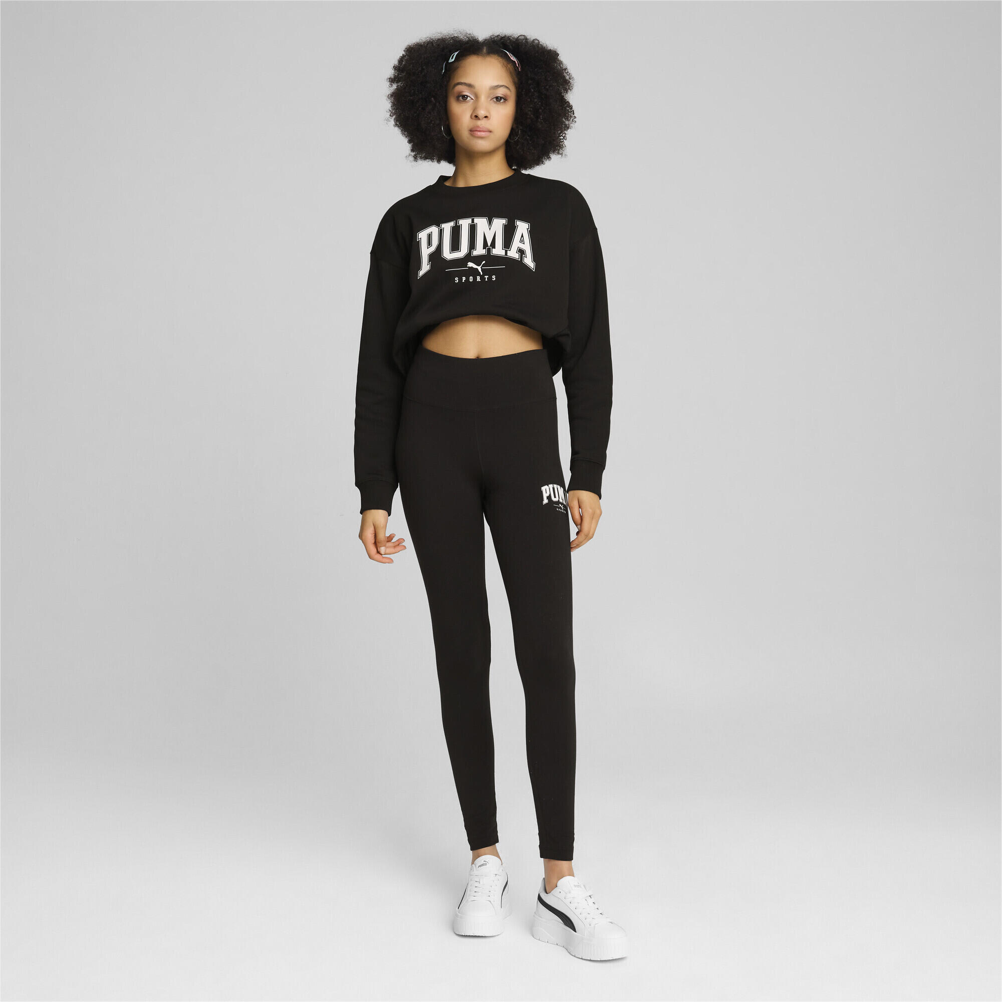 Damskie legginsy PUMA SQUAD PUMA Black 2/7