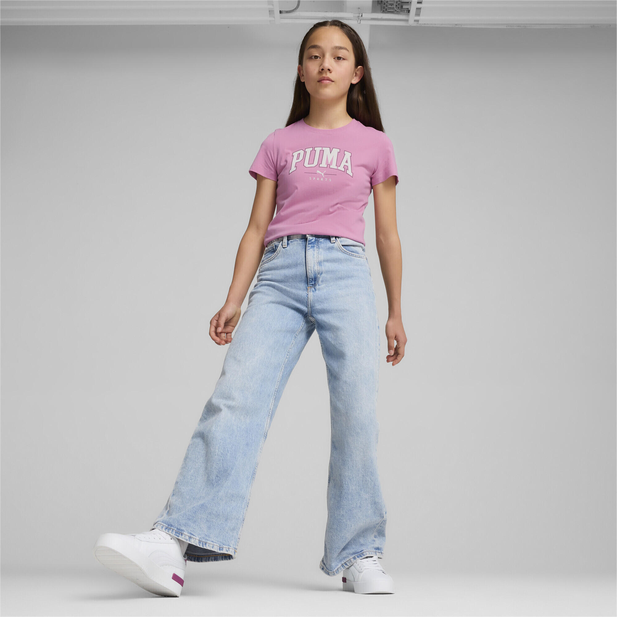 Camiseta Niño PUMA SQUAD PUMA Mauved Out Pink 4/5