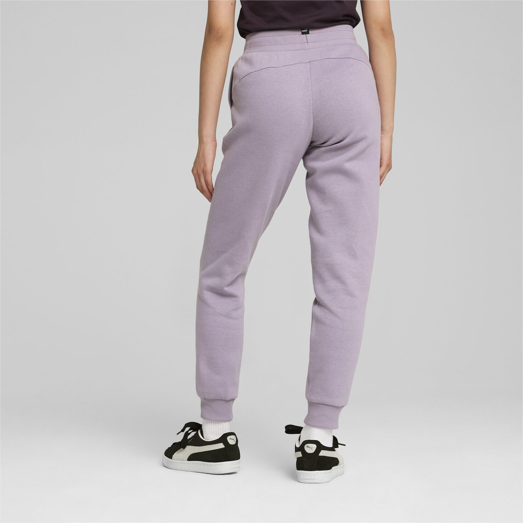 Pantaloni in pile ESS+ per ragazzi PUMA Pale Plum Purple 4/6