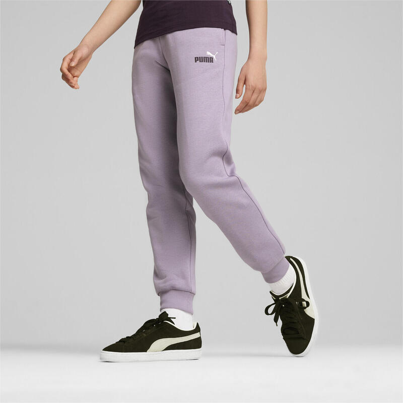 Pantalones de chándal ESS+ Logo Niños PUMA Pale Plum Purple