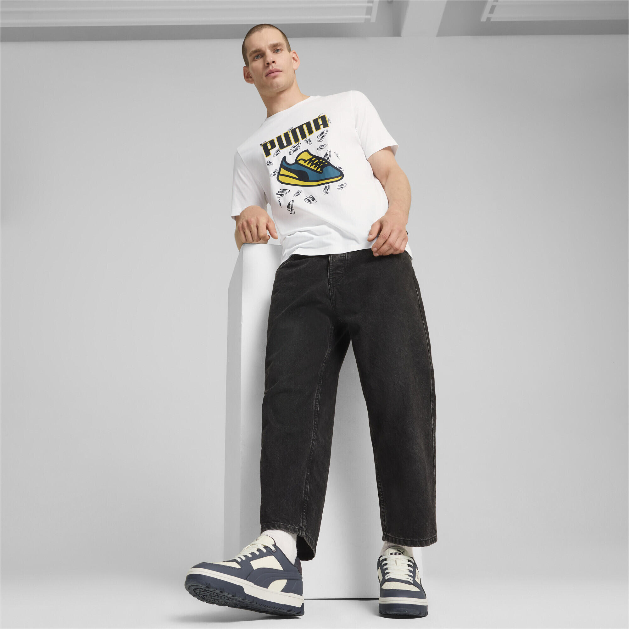 Camiseta GRAPHICS Sneaker Hombre PUMA White 5/6