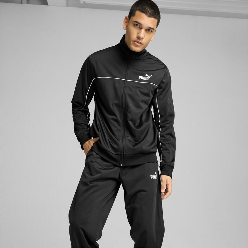 Ensemble de survêtement passepoilé Homme PUMA Black