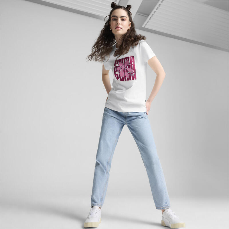 Camiseta GRAPHICS Mujer PUMA White