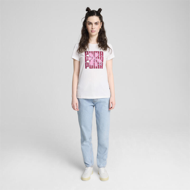 GRAPHICS T-Shirt Damen PUMA White