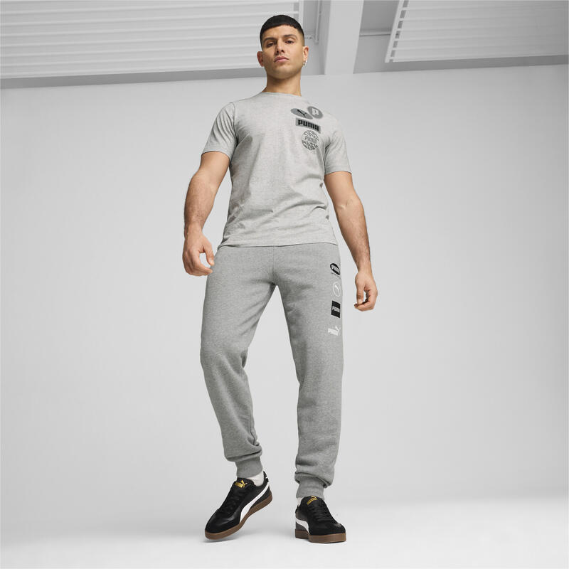 PUMA POWER sweatpants voor heren PUMA Medium Gray Heather