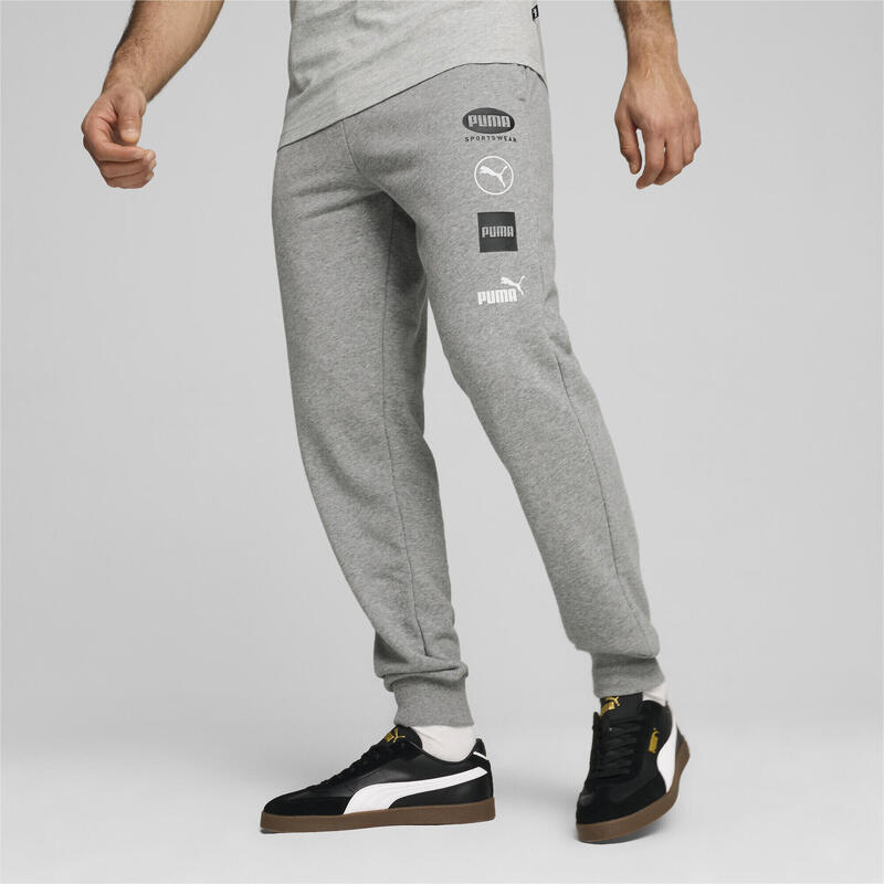 Pantaloni da tuta PUMA POWER da uomo PUMA Medium Gray Heather